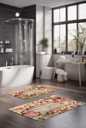 Mijölnir Juego de alfombrillas de baño CT-5211 Multicolor
